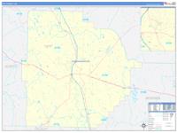 Tift, Ga Wall Map Zip Code