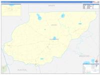 Union, Fl Wall Map Zip Code