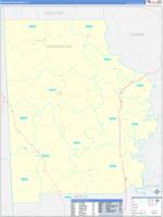 Washington, Al Carrier Route Wall Map
