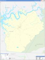 Wayne, Ky Wall Map Zip Code