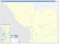 Webb, Tx Wall Map