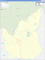 White, Ga Wall Map
