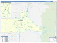 Salem Metro Area Wall Map