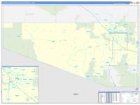 Tucson Metro Area Wall Map