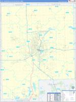 Flint Metro Area Wall Map