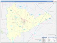 Sumter Metro Area Wall Map