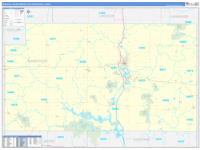 Wausau Metro Area Wall Map