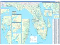 Florida Wall Map