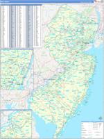 New Jersey Wall Map