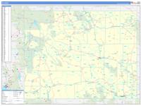 Wyoming Wall Map
