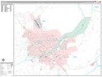 Chico Wall Map Zip Code