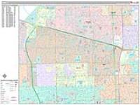 Davie Wall Map Zip Code