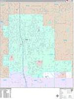 Moore Wall Map Zip Code