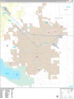 Nampa Wall Map Zip Code