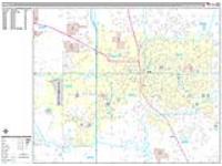 Ocala Wall Map Zip Code