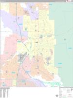 Ogden Wall Map Zip Code