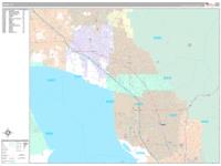 Orem Wall Map Zip Code