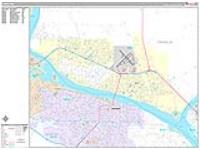 Pasco Wall Map Zip Code