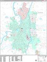 Salem Wall Map Zip Code