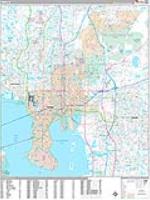 Tampa Wall Map