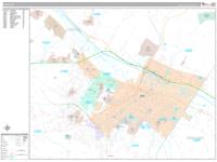 Utica Wall Map Zip Code