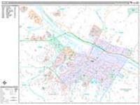 Utica Wall Map