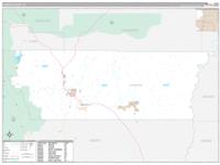 Carbon, Ut Carrier Route Wall Map