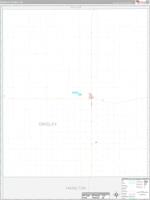 Greeley, Ks Wall Map