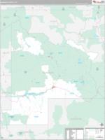 Gunnison, Co Wall Map