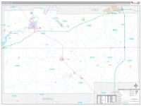 Lee, Il Wall Map Zip Code