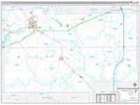 Lee, Il Carrier Route Wall Map