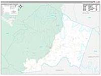 Lee, Ky Wall Map Zip Code
