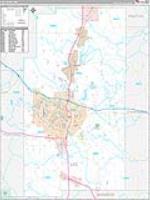 Lee, Ms Wall Map Zip Code