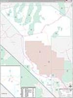 Nye, Nv Wall Map Zip Code