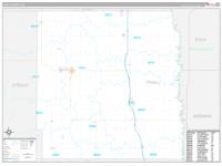 Traill, Nd Wall Map Zip Code