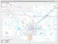 Lima Metro Area Wall Map