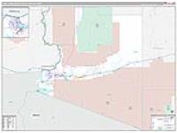 Yuma Metro Area Wall Map