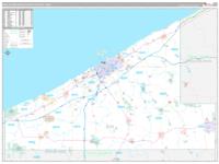 Erie Metro Area Wall Map