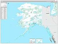 Alaska Wall Map