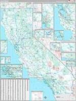California Wall Map