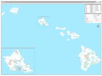 Hawaii Wall Map