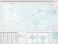Kansas Wall Map