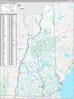 New Hampshire Wall Map Zip Code
