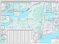 New York Wall Map