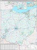 Ohio Wall Map