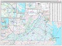 Virginia Wall Map