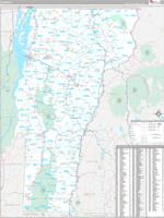 Vermont Wall Map