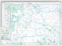 Wyoming Wall Map Zip Code