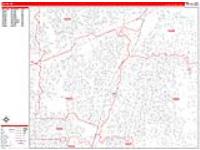 Allen Wall Map