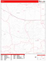 Elgin Wall Map Zip Code